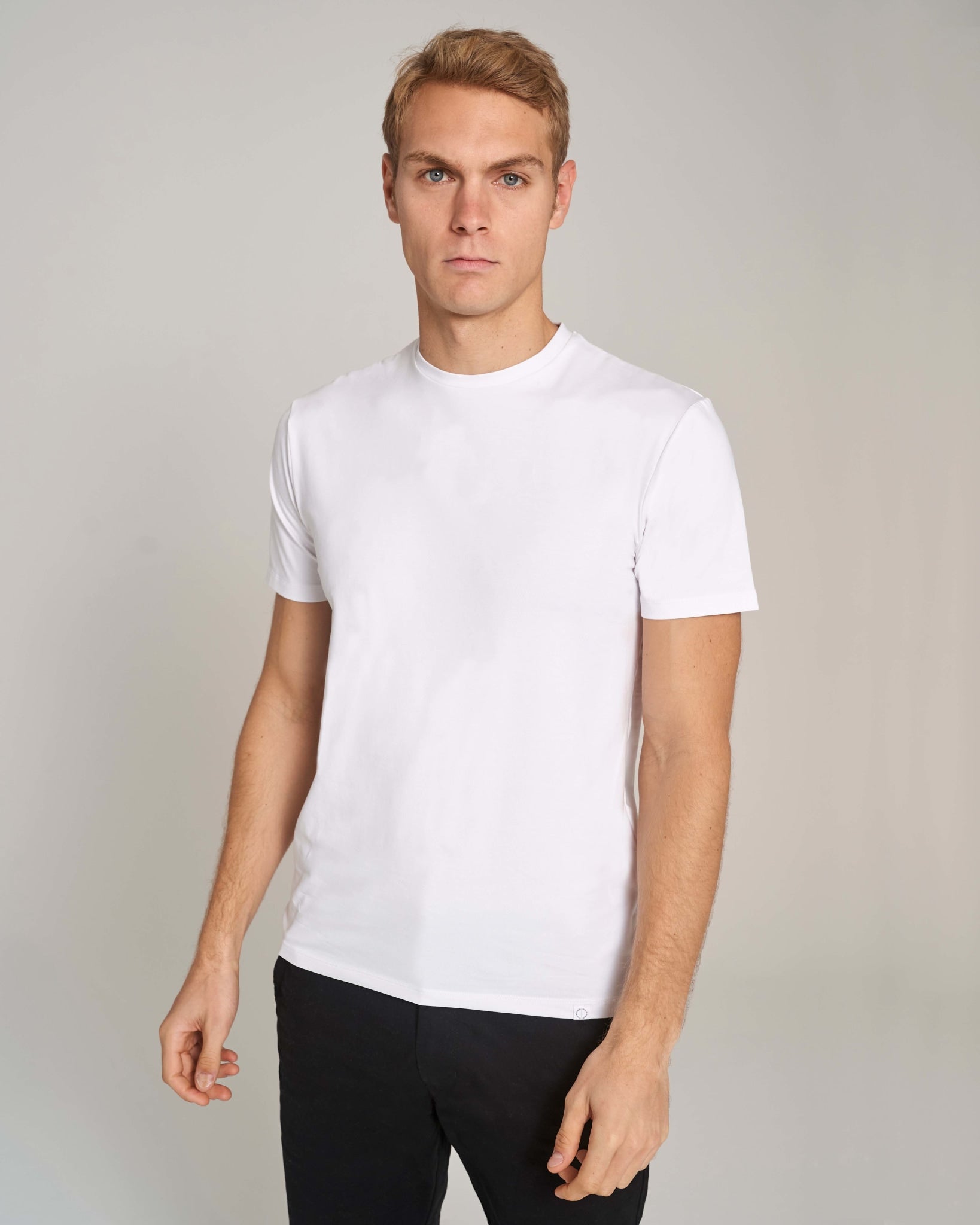 BS Antiqua Regular Fit T-shirt – 2-pack – Vit