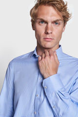 BS Pizzi Modern Fit Skjorta - Light Blue