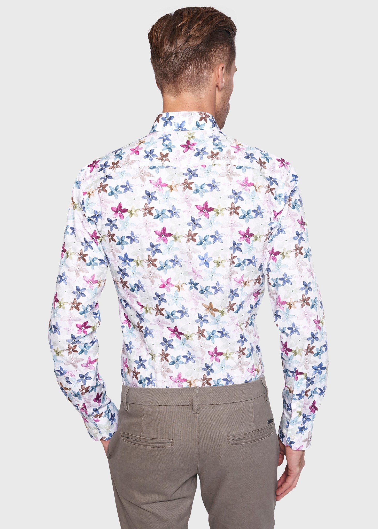 BS Porter Slim Fit Skjorta - White