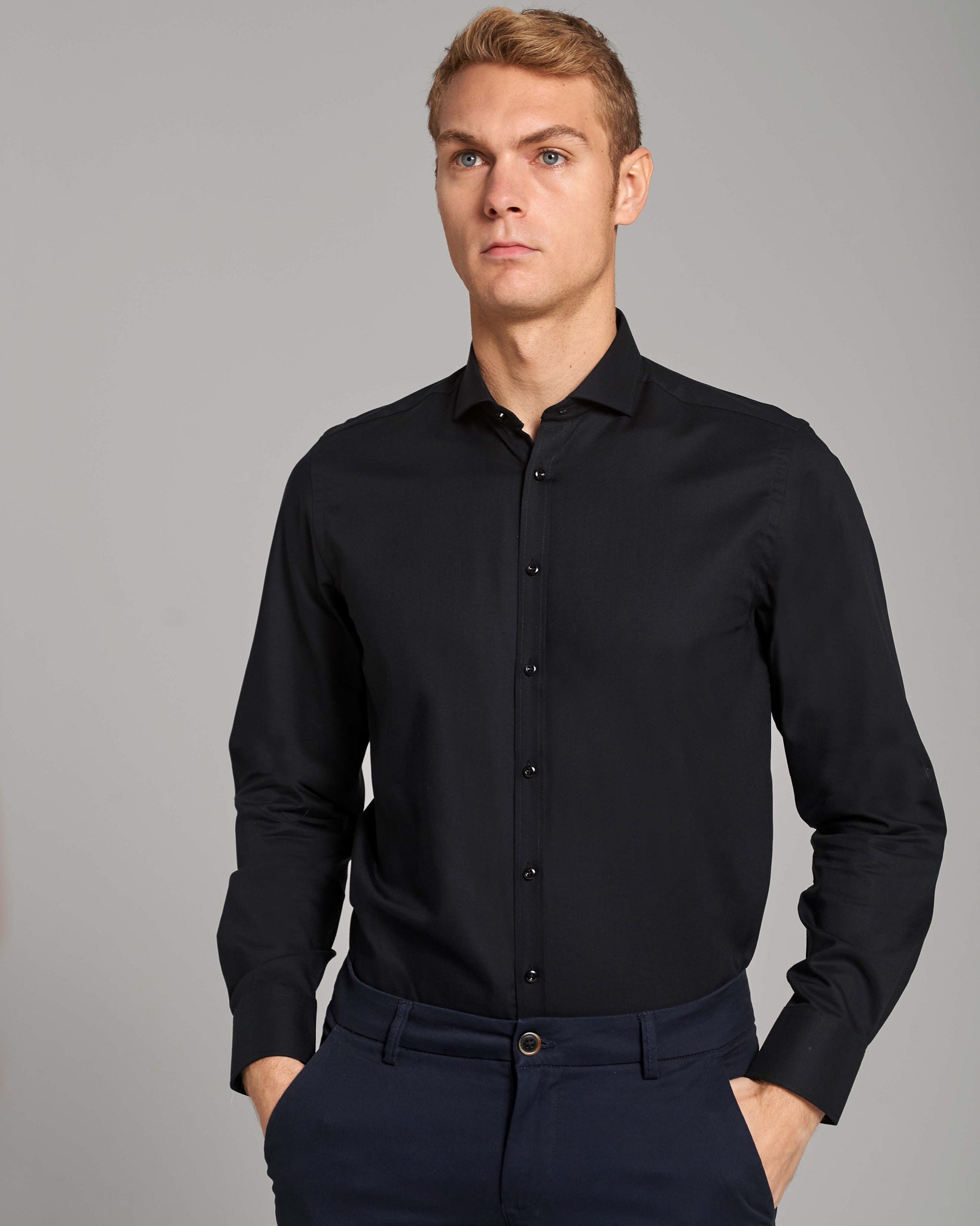 BS Raphael Modern Fit Skjorta - Black