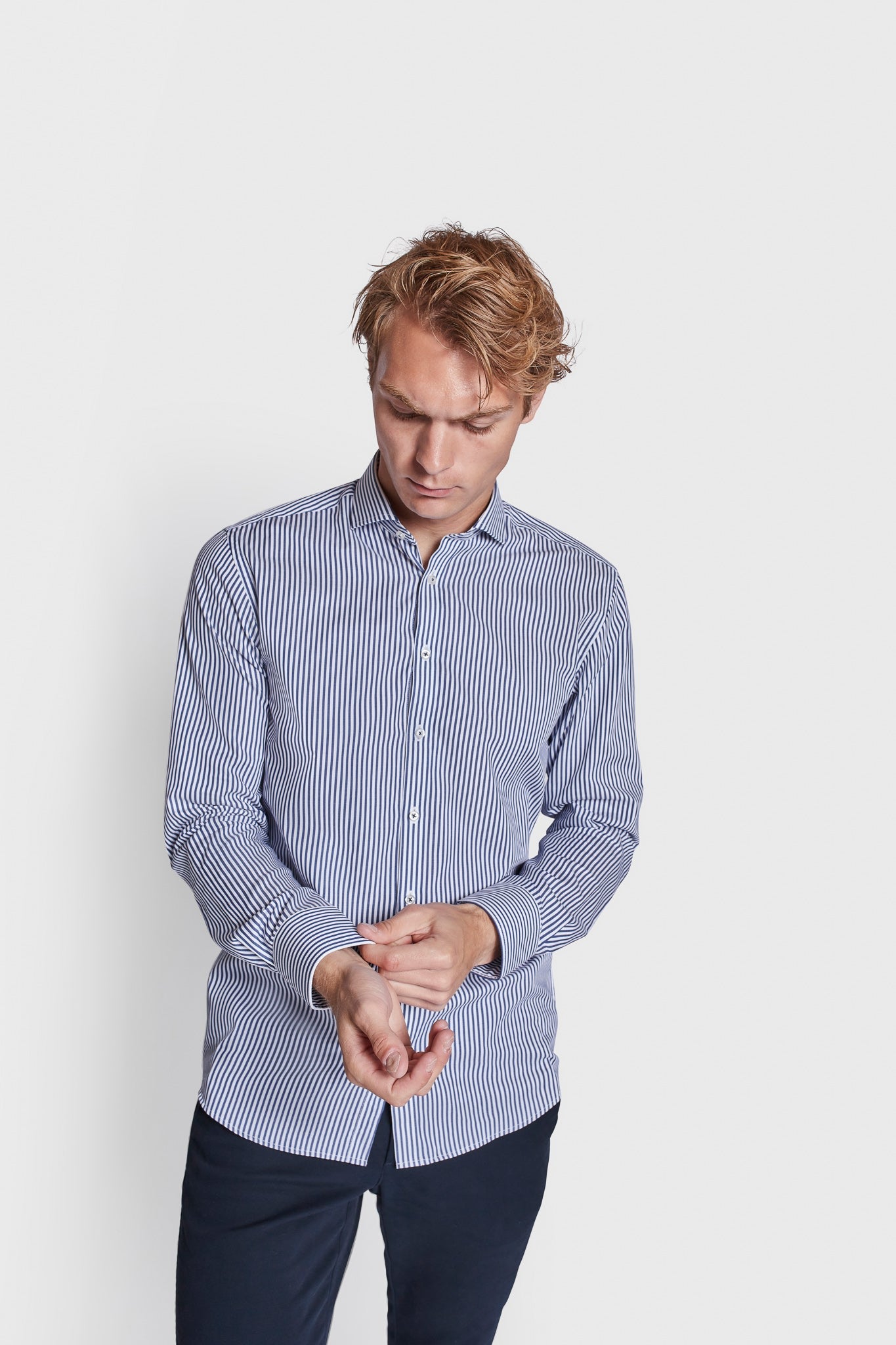 BS Ratboy Slim Fit Skjorta - Blå