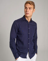 BS Daniel Casual Modern Fit Skjorta - Navy