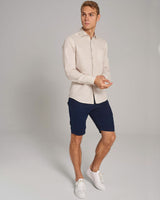 BS Daniel Casual Modern Fit Skjorta - Sand