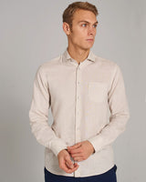 BS Daniel Casual Modern Fit Skjorta - Sand
