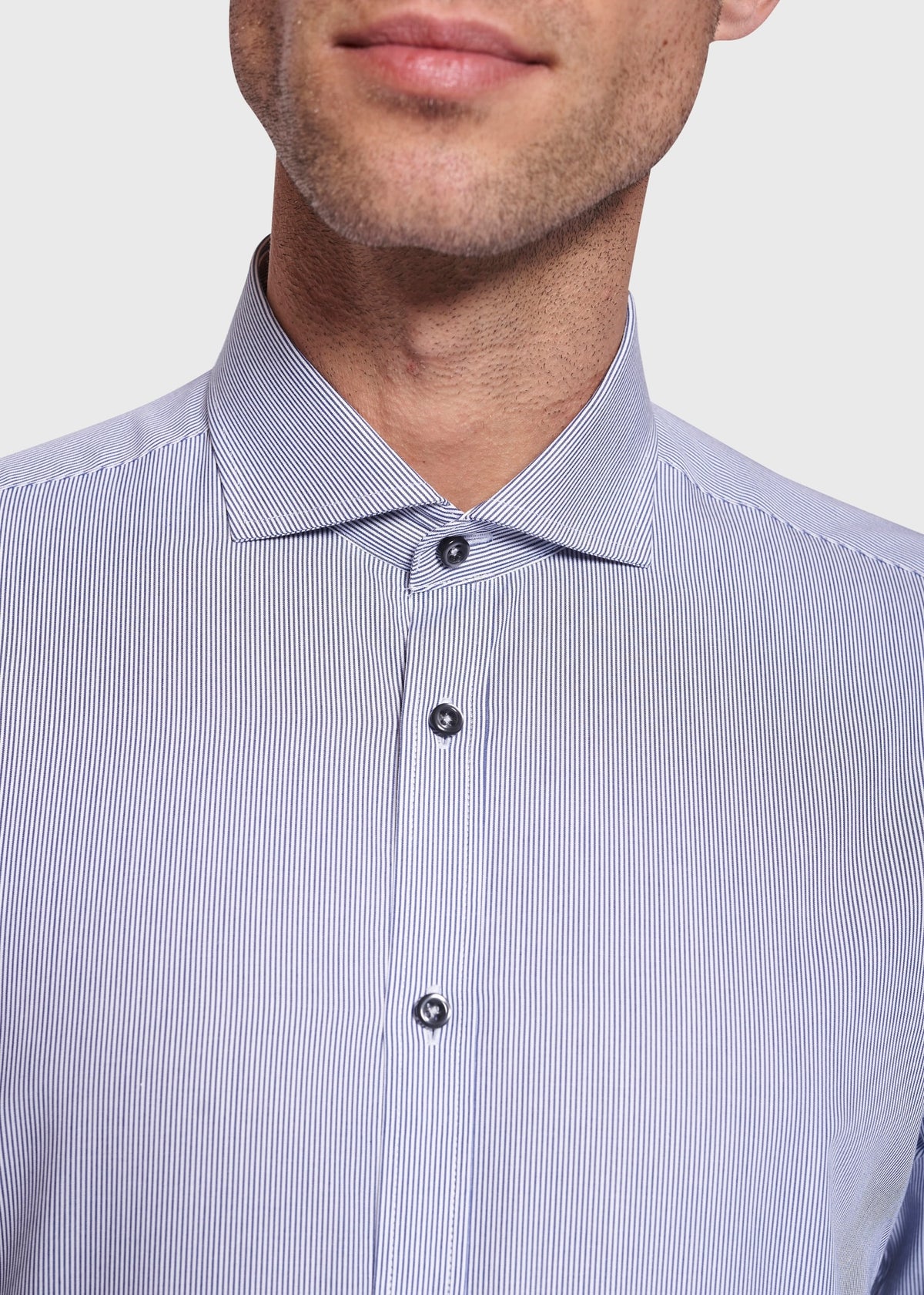 BS Ridley Slim Fit Skjorta Blue - Blue