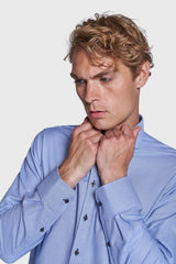 BS Robertsen Modern Fit Skjorta - Blue