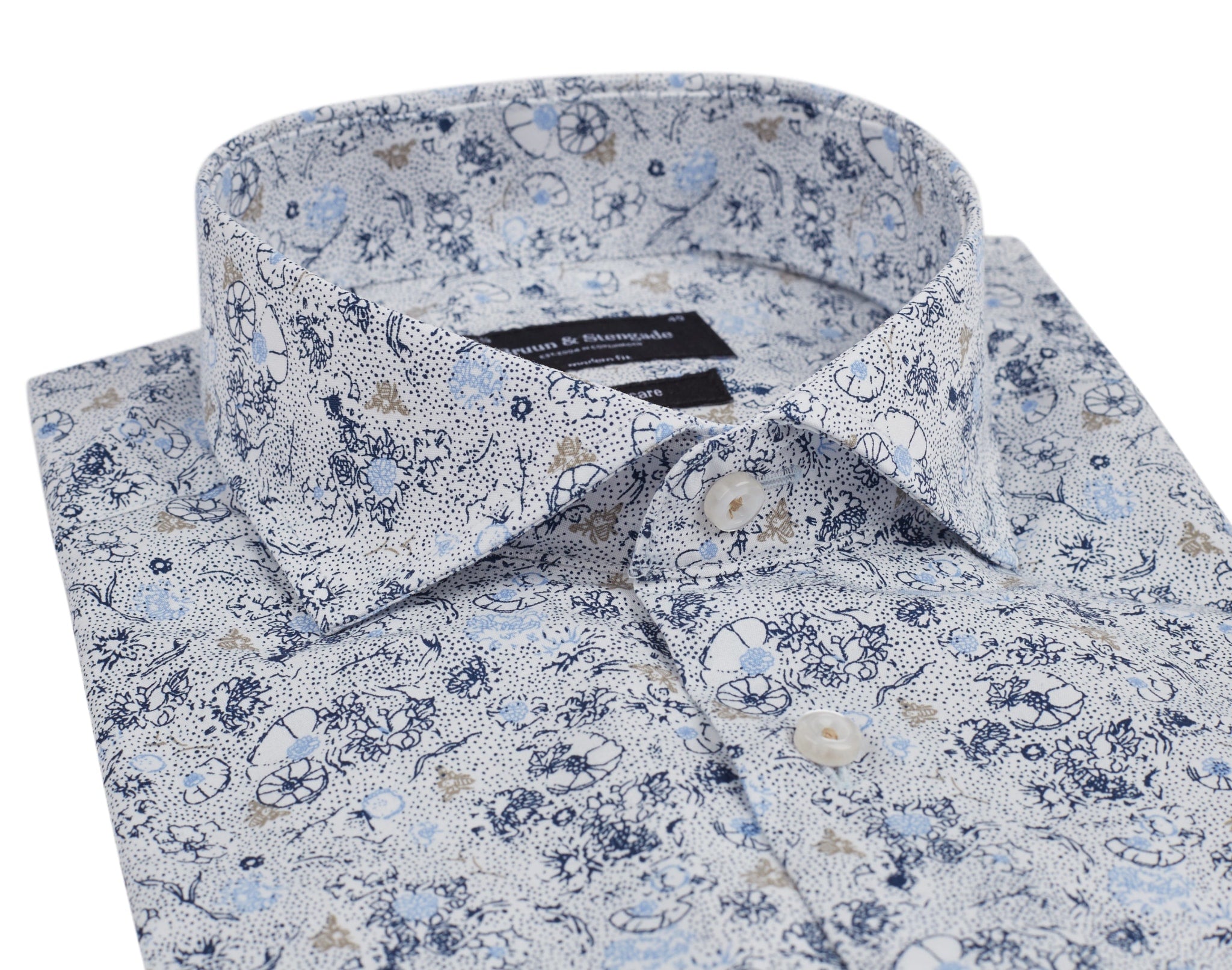 BS Rodri Modern Fit Skjorta - White