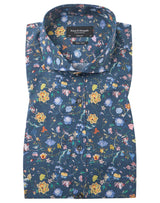 BS Ruud Modern Fit Skjorta - Dark Blue