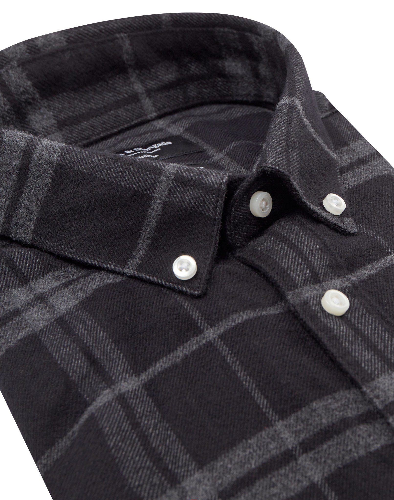 BS Sanneh Casual Modern Fit Skjorta - Svart