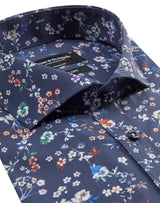 BS Sporar Modern Fit Skjorta - Navy