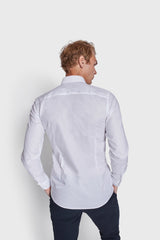 BS Stahl Slim Fit Skjorta - White