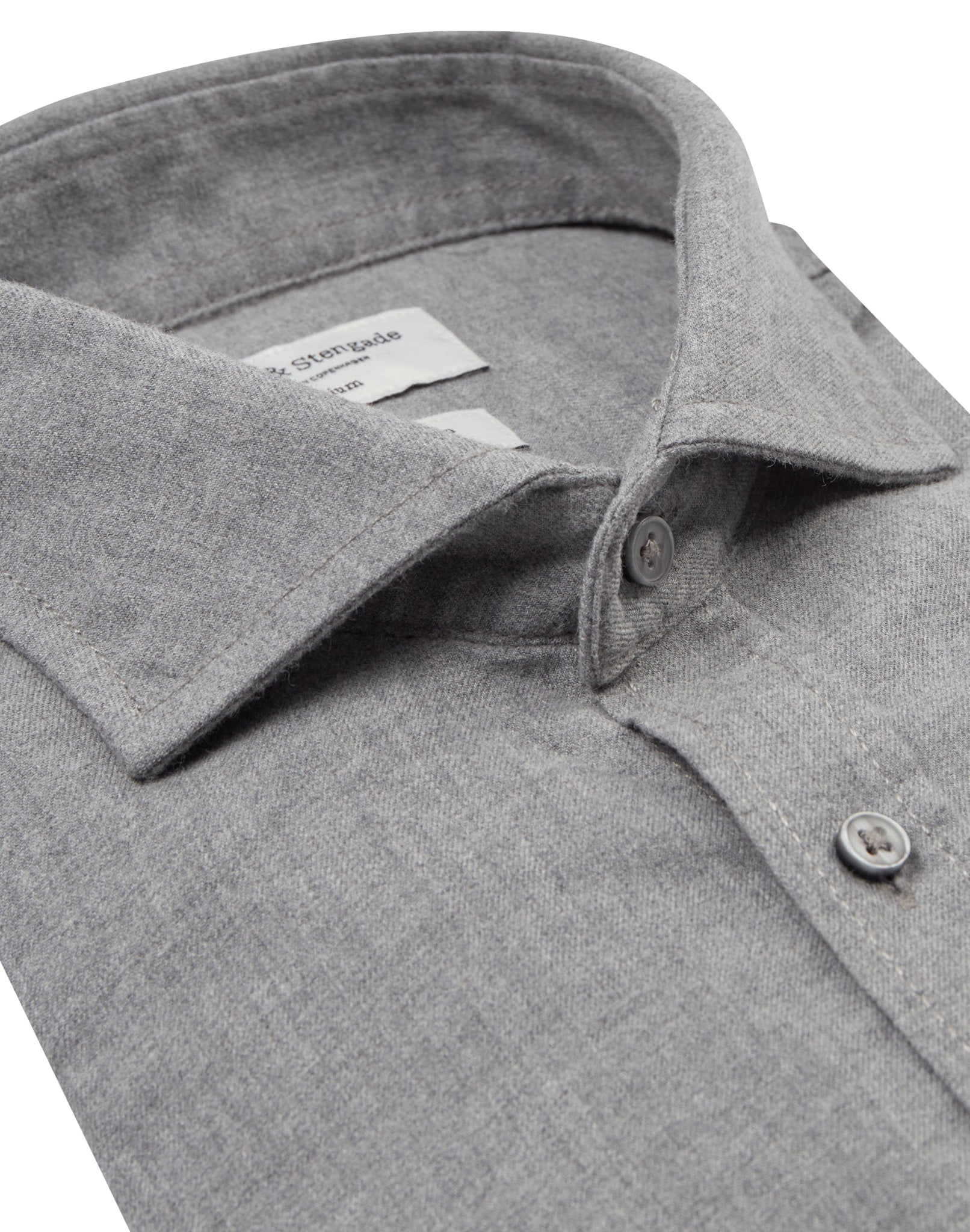 BS Sulayman Casual Slim Fit Skjorta - Grey