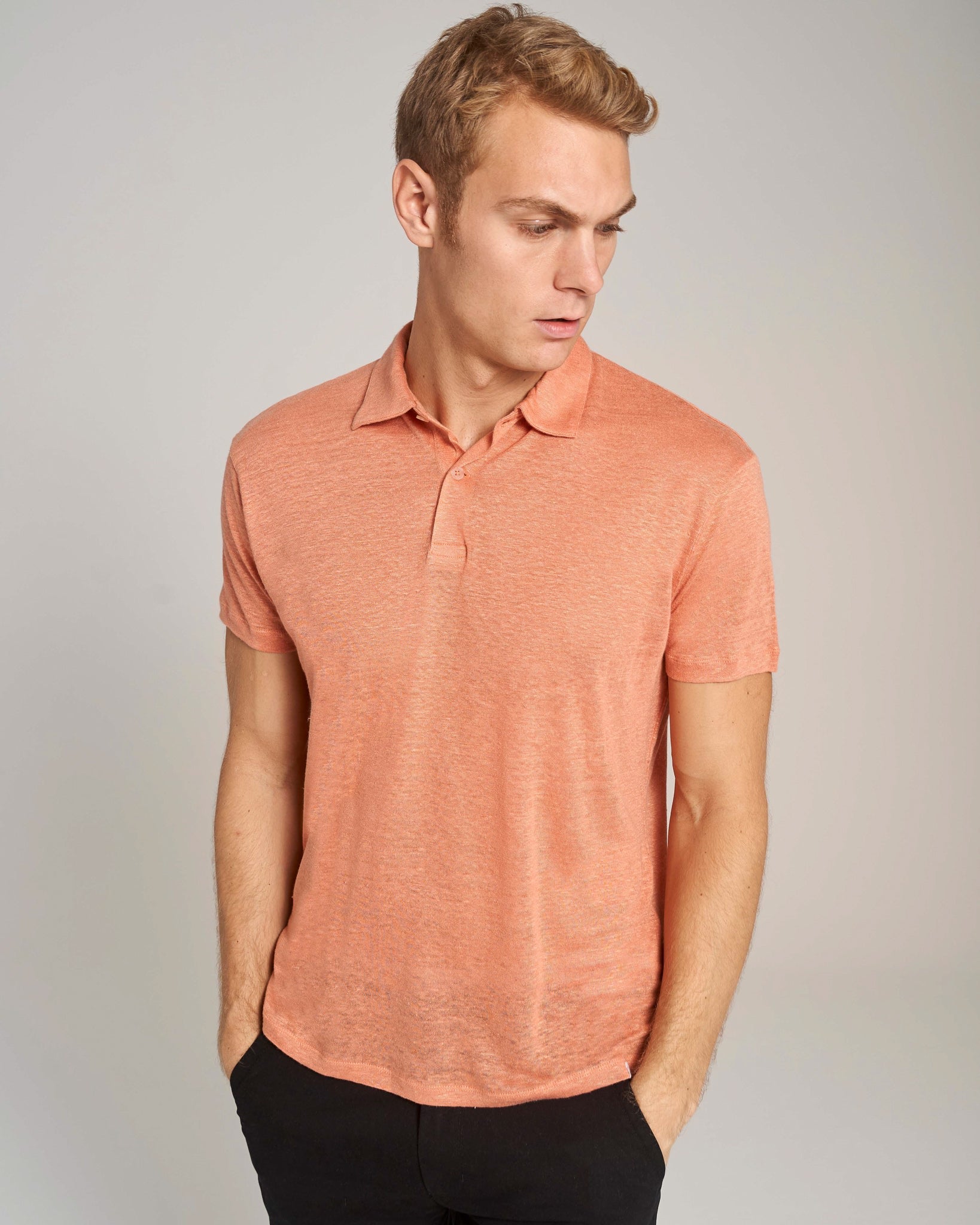 BS Tanna Regular Fit Pikétröja - Orange
