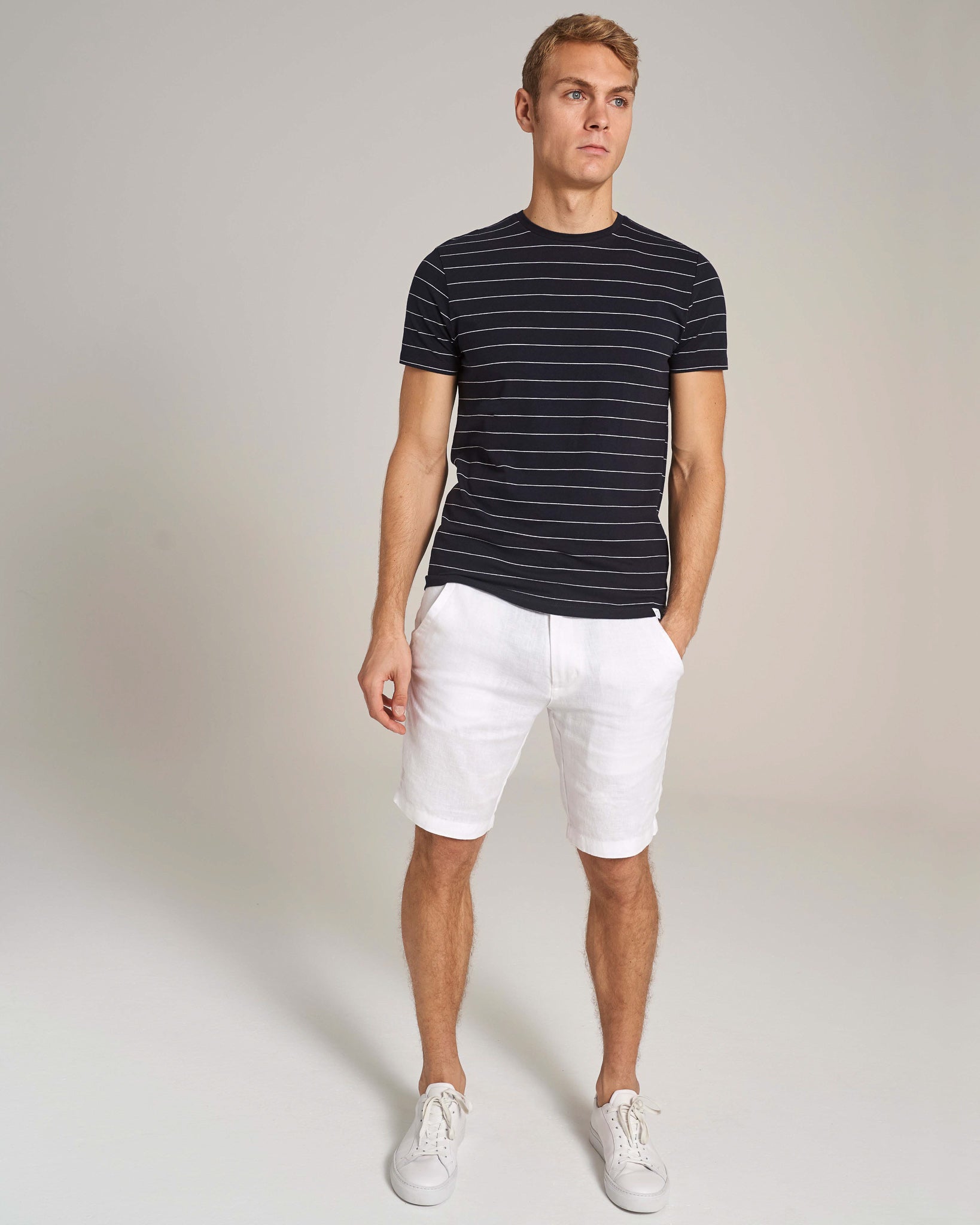 BS Tartufo Regular Fit T-shirt - Navy/White