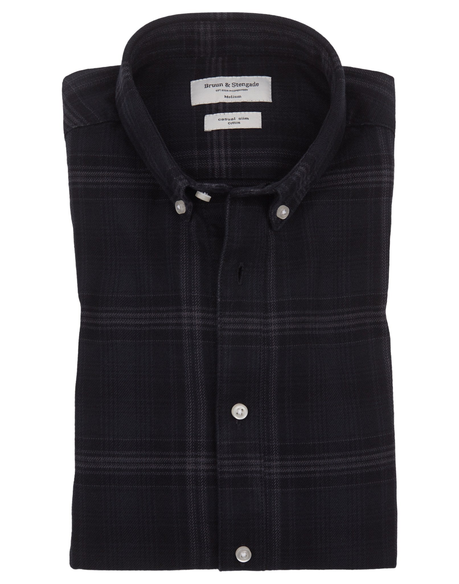 BS Tokyo Slim Fit Skjorta - Svart