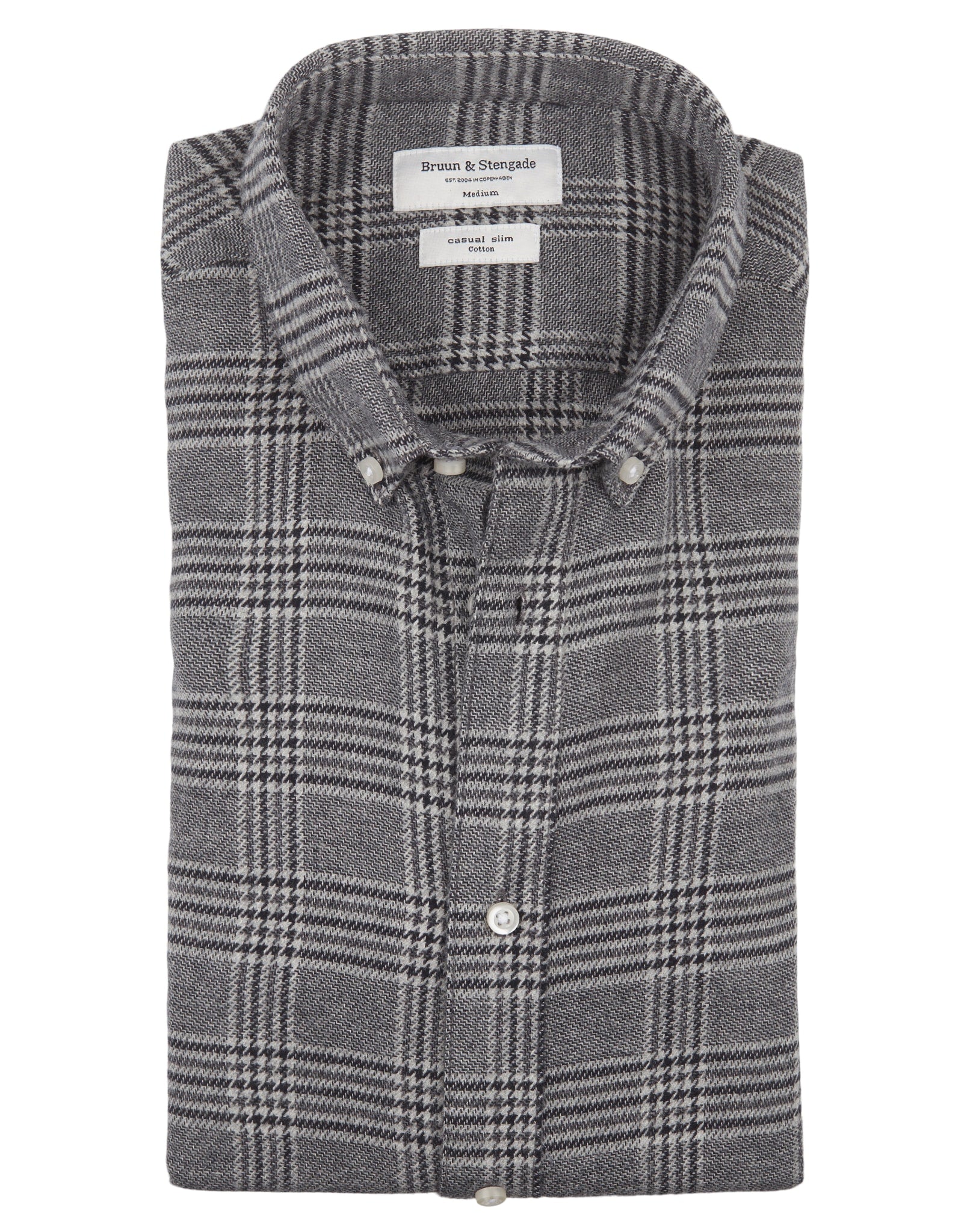 BS Tokyo Slim Fit Skjorta - Grey