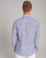 BS Valtteri Casual Modern Fit Skjorta - Navy/White