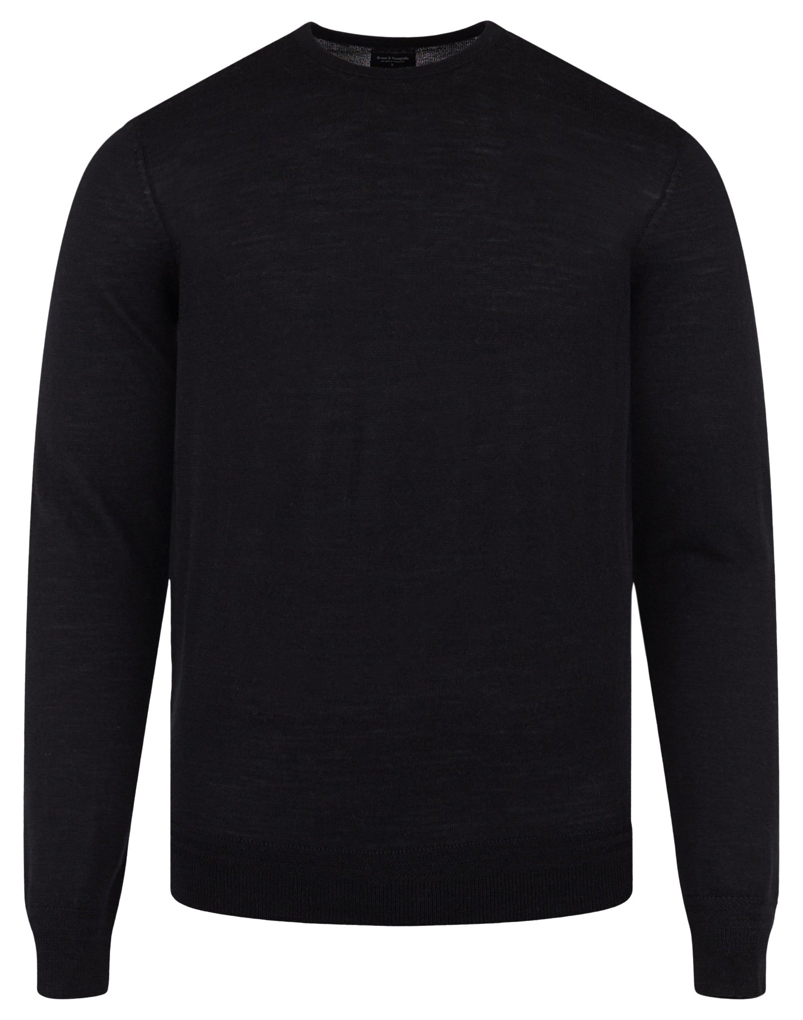 BS Vincent Regular Fit Stickad Tröja - Black