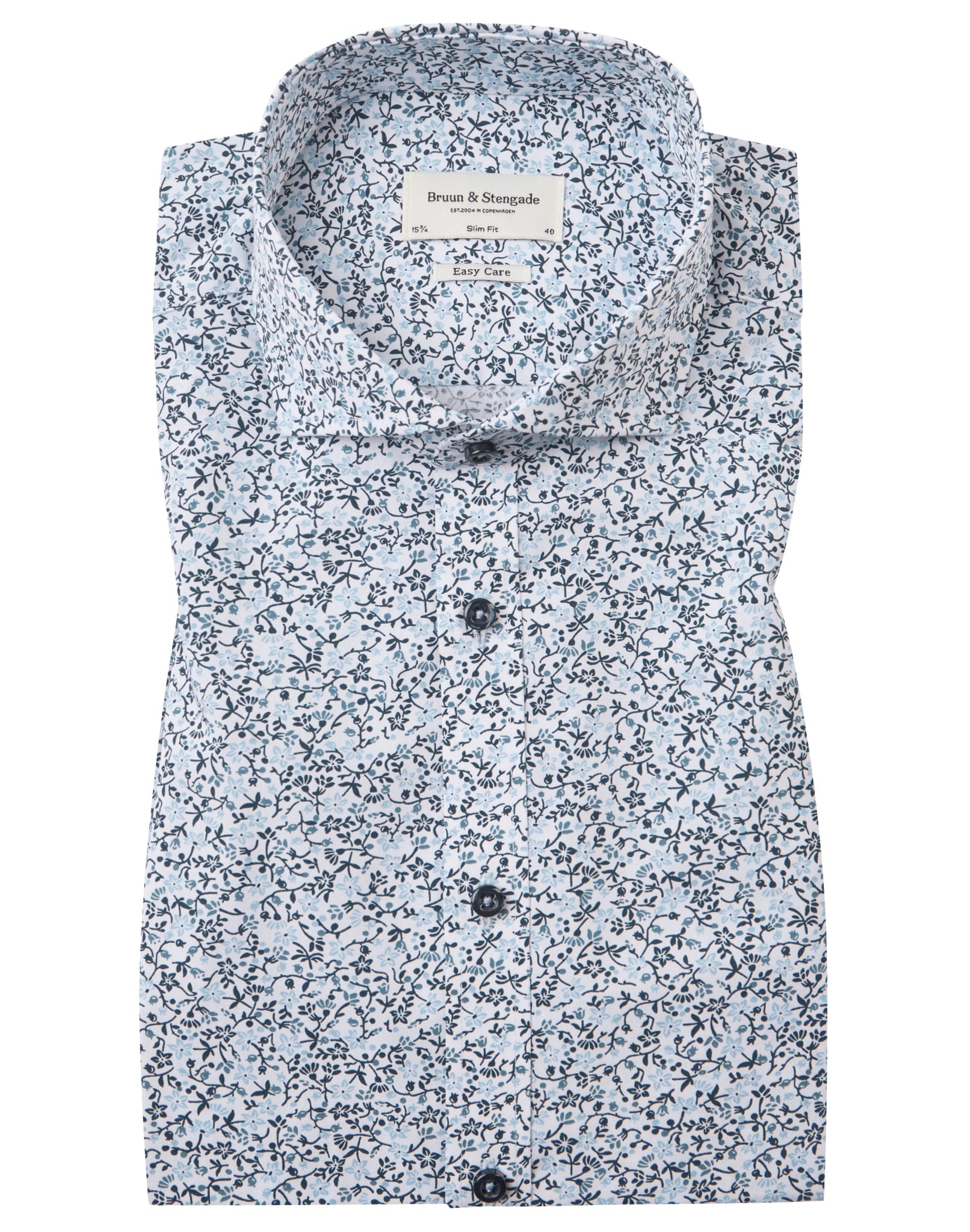 BS Weak Slim Fit Skjorta - Blå
