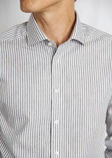 BS Cole Slim Fit Skjorta - Green/White