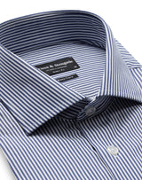 BS Mcdonald Modern Fit Skjorta - Navy/White