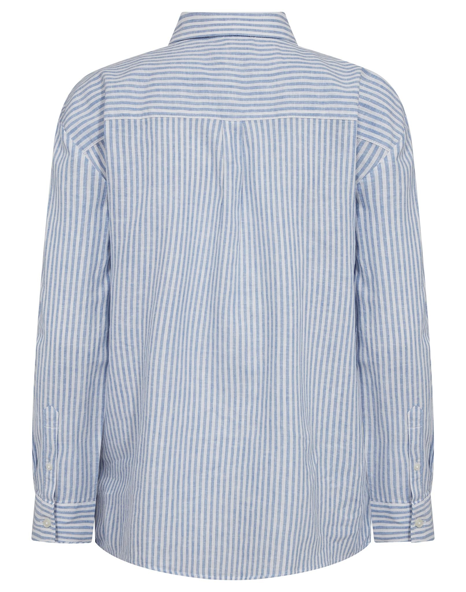 BS Marietta Regular Fit Skjorta - Light Blue/White