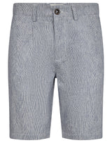 BS Darion Regular Fit Shorts - Navy/White