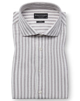 BS Rubio Casual Modern Fit Skjorta - Grey/White