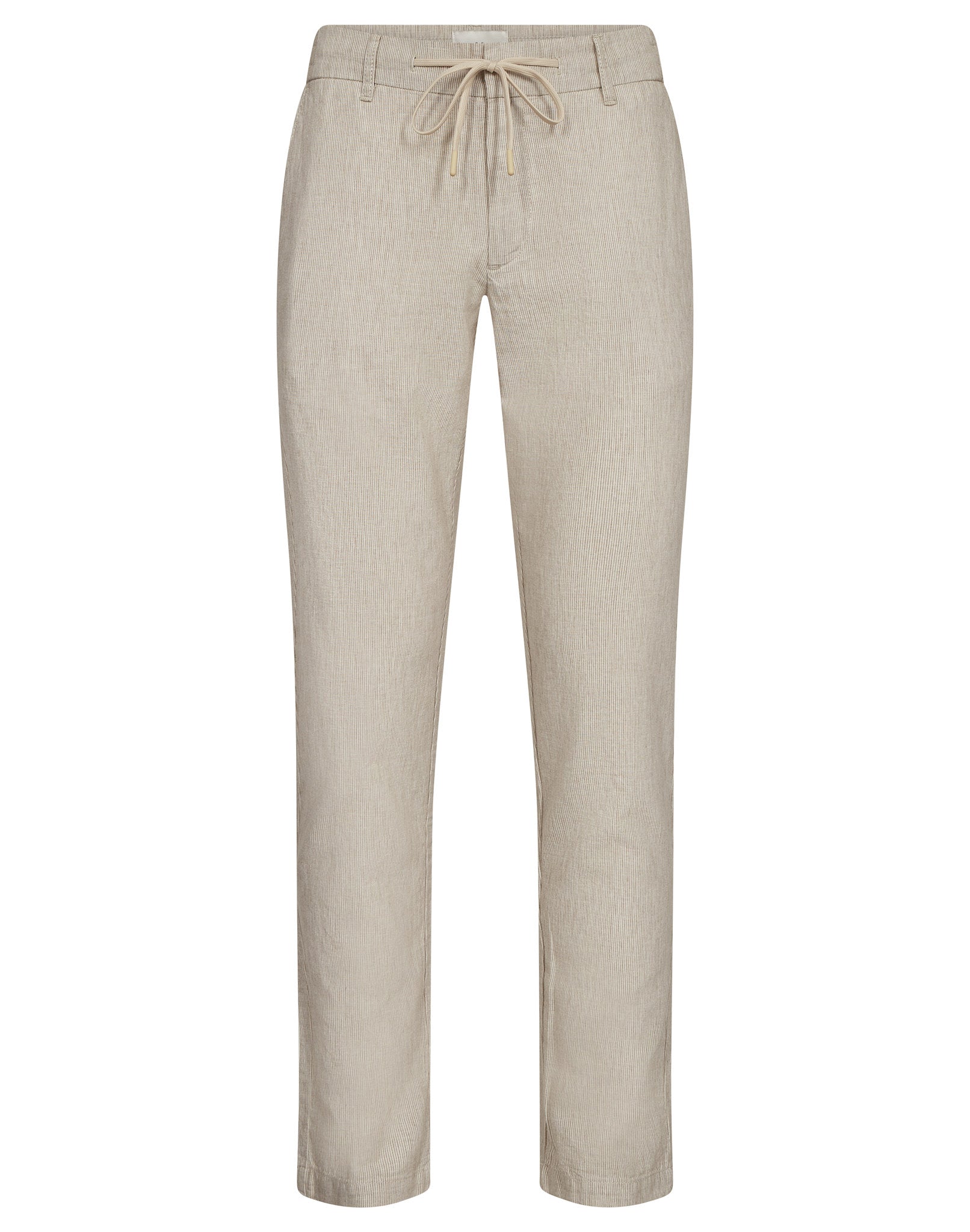 BS Vincente Regular Fit Chinos - Beige/Vit