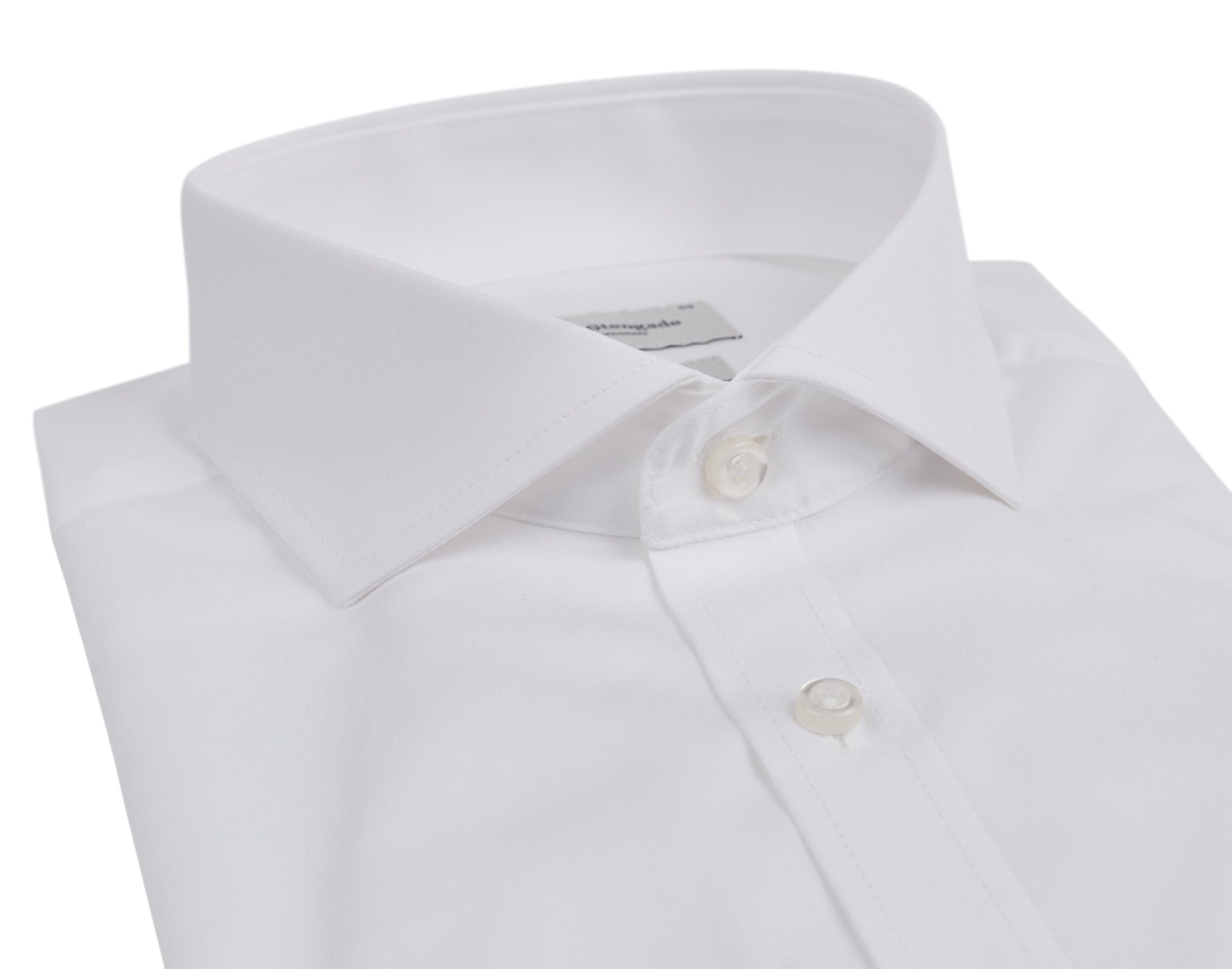 BS White Slim Fit Skjorta - White