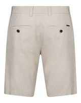 BS Apollon Regular Fit Shorts - Beige/White