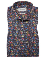 BS Wilczek Slim Fit Skjorta - Dark Blue