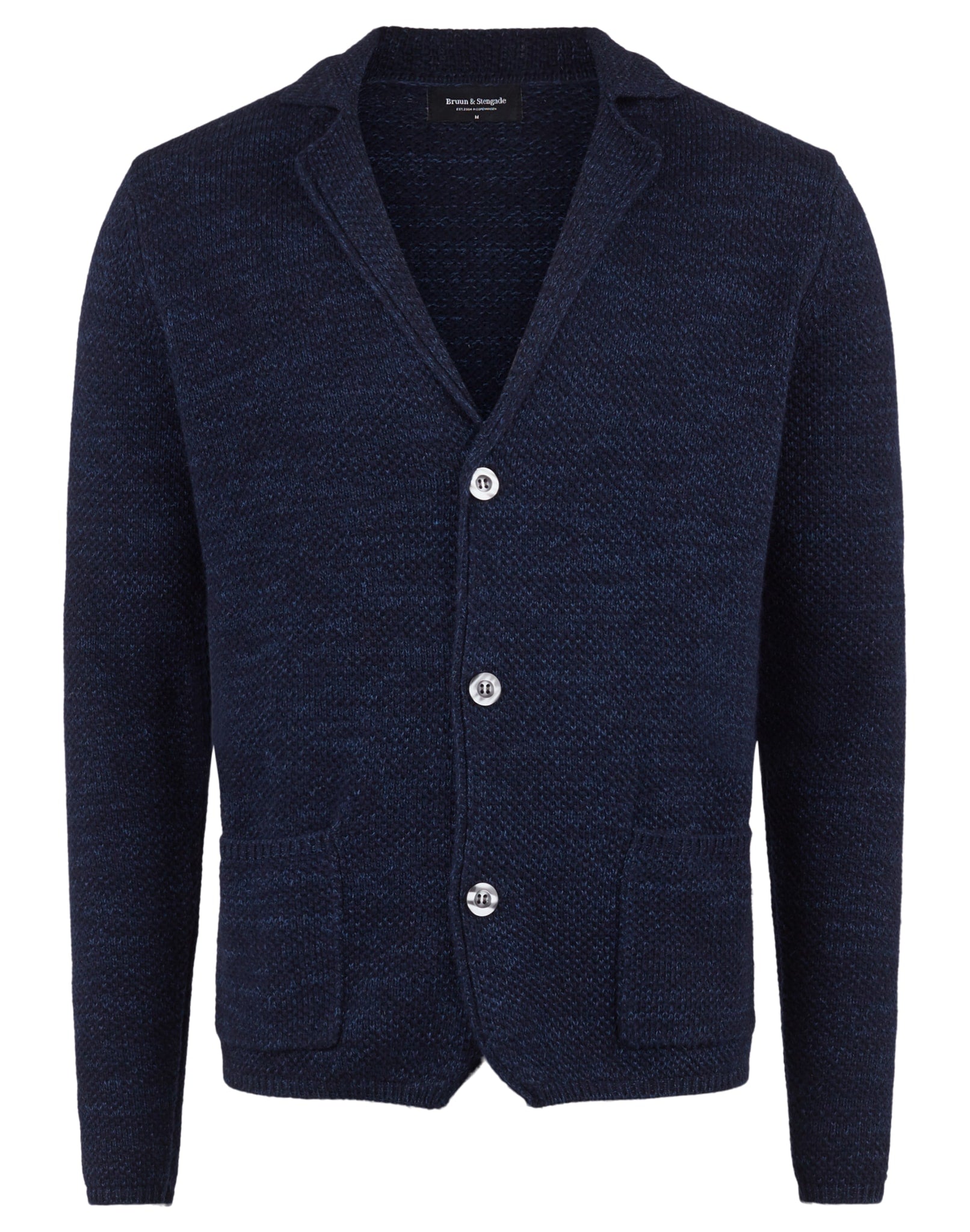 BS Yak Regular Fit Stickad Tröja - Navy