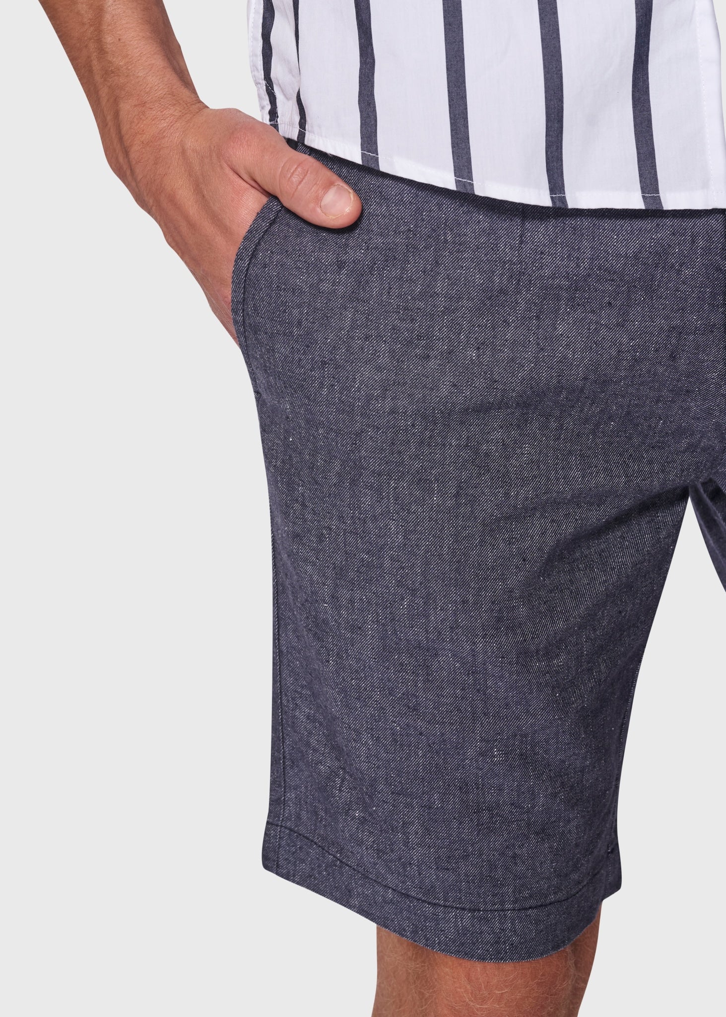 BS Zinman Regular Fit Shorts - Navy