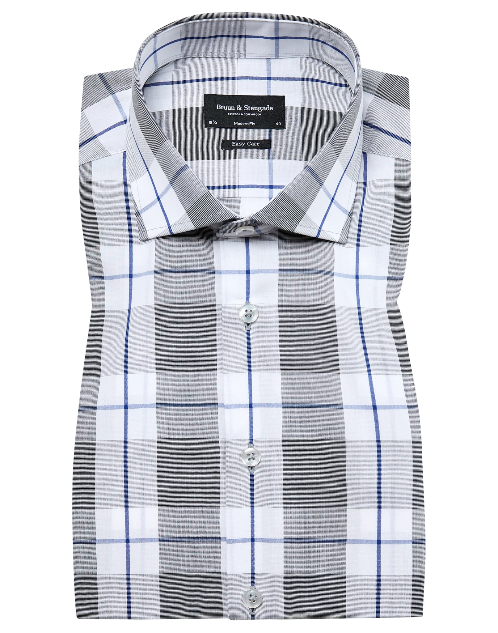 BS Riquelme Modern Fit Skjorta - Grey
