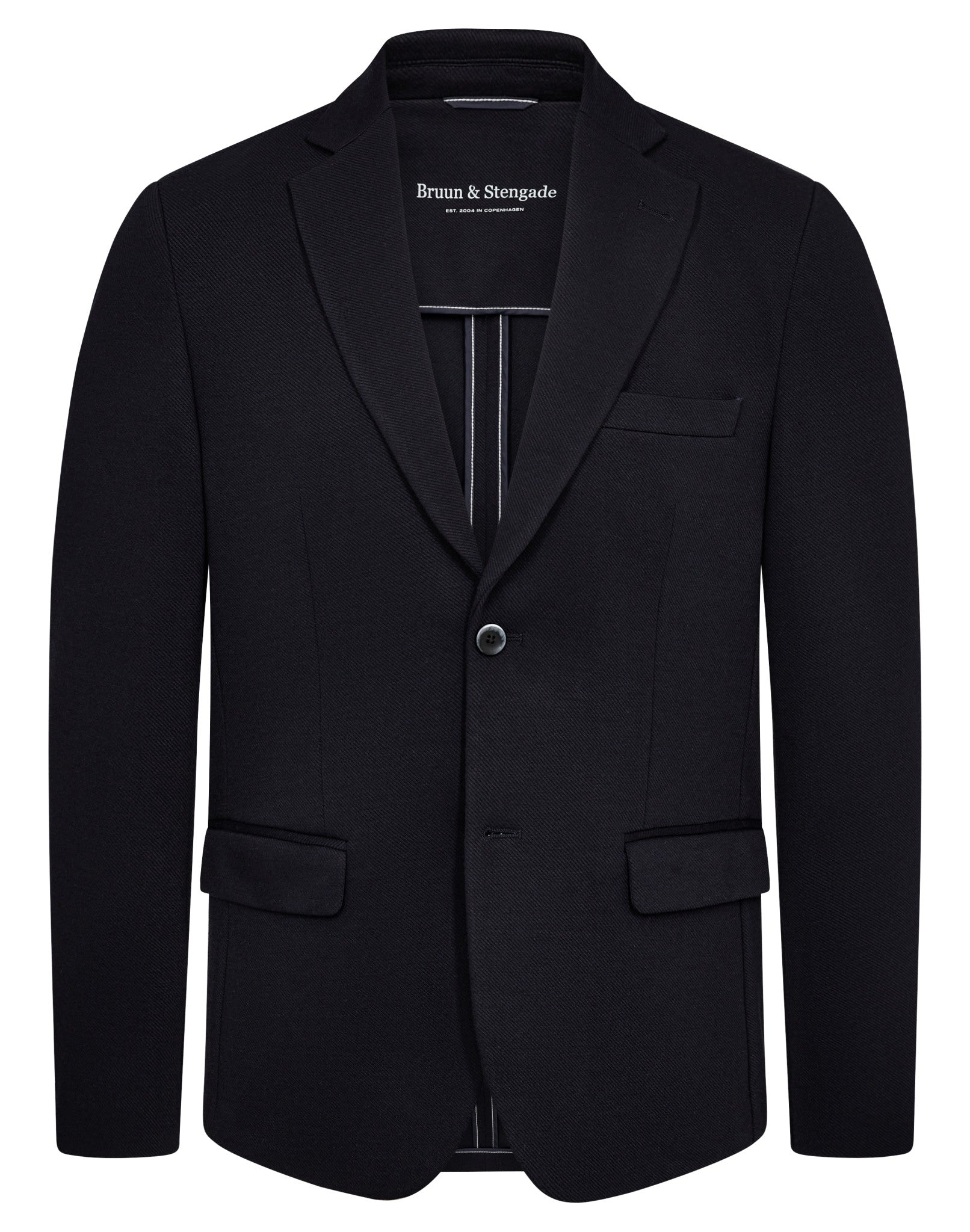 BS Riviere Classic Fit Blazer - Marinblå