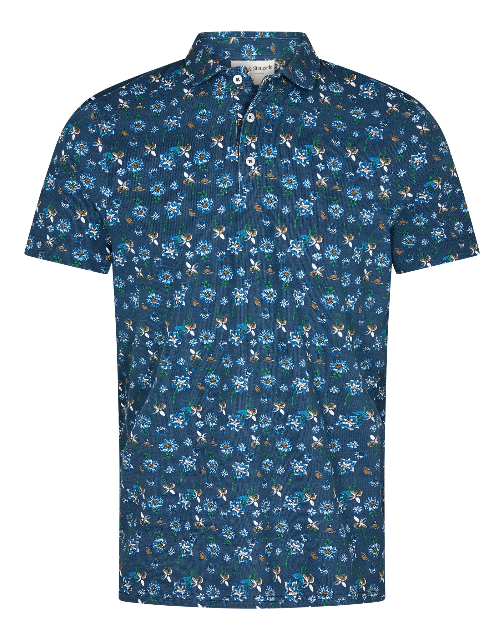 BS Rocky Regular Fit Piké - Navy