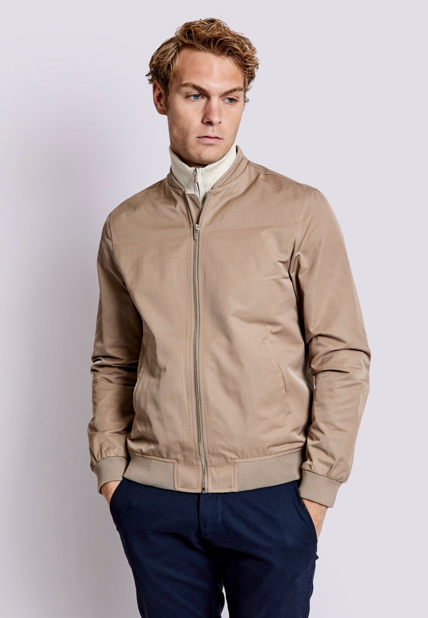 BS Tapia Regular Fit Jacka - Sand