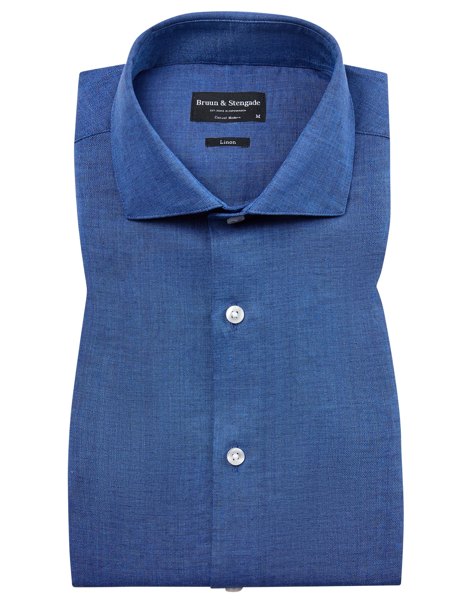 BS Bilbao Casual Modern Fit Skjorta - Blå