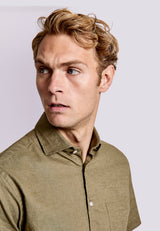 BS Gandia Casual Modern Fit Skjorta - Army