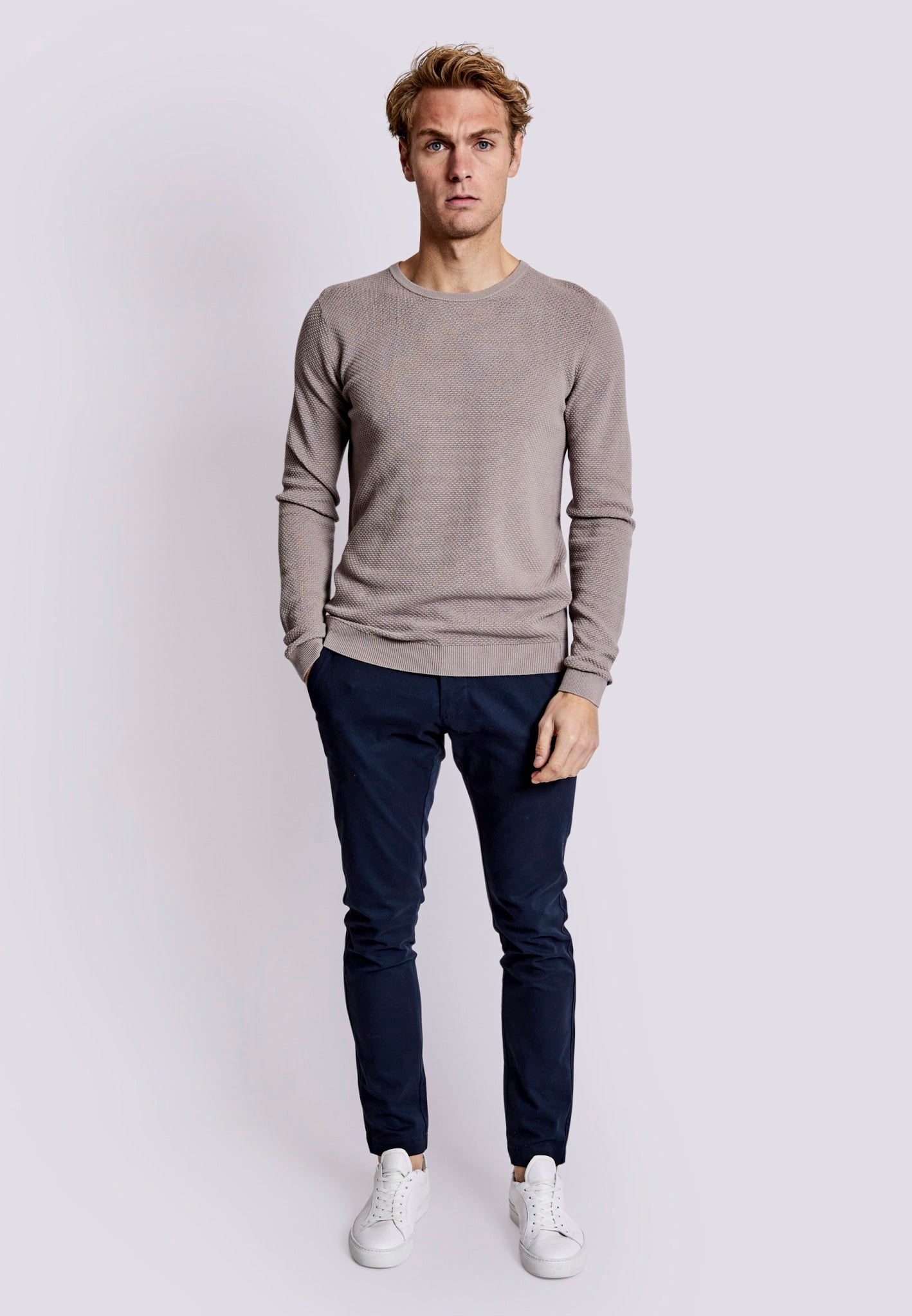 BS Hebert Regular Fit Sticka - Clay