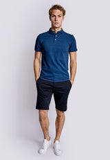 BS Monir Regular Fit Piké - Dark Blue
