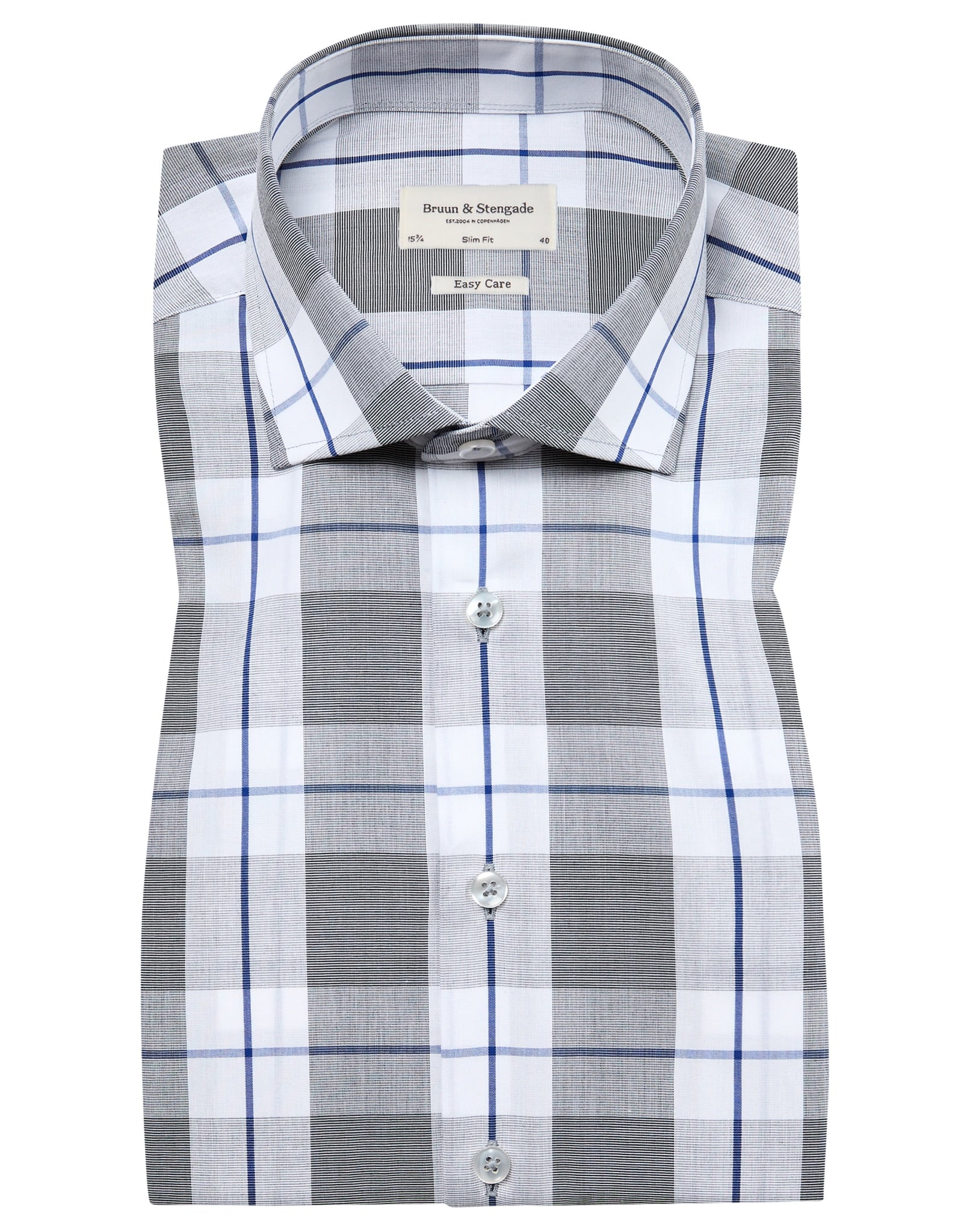 BS Demie Slim Fit Skjorta - Grey