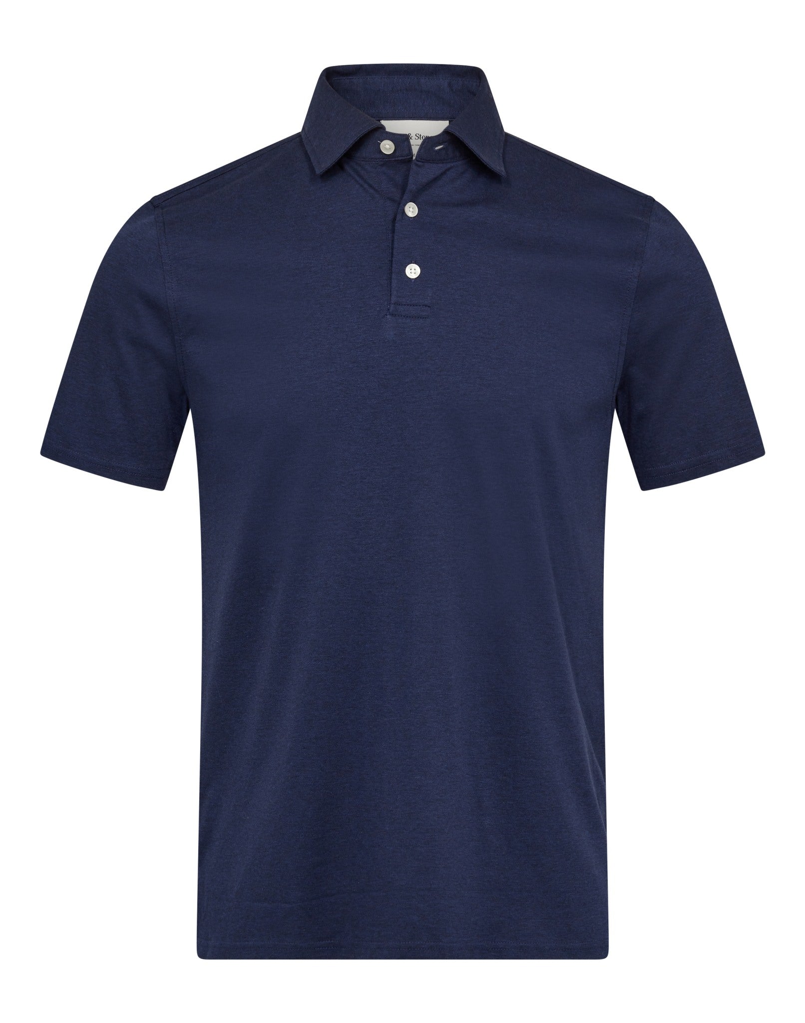 BS Cayo Regular Fit Pikétröja - Marinblå