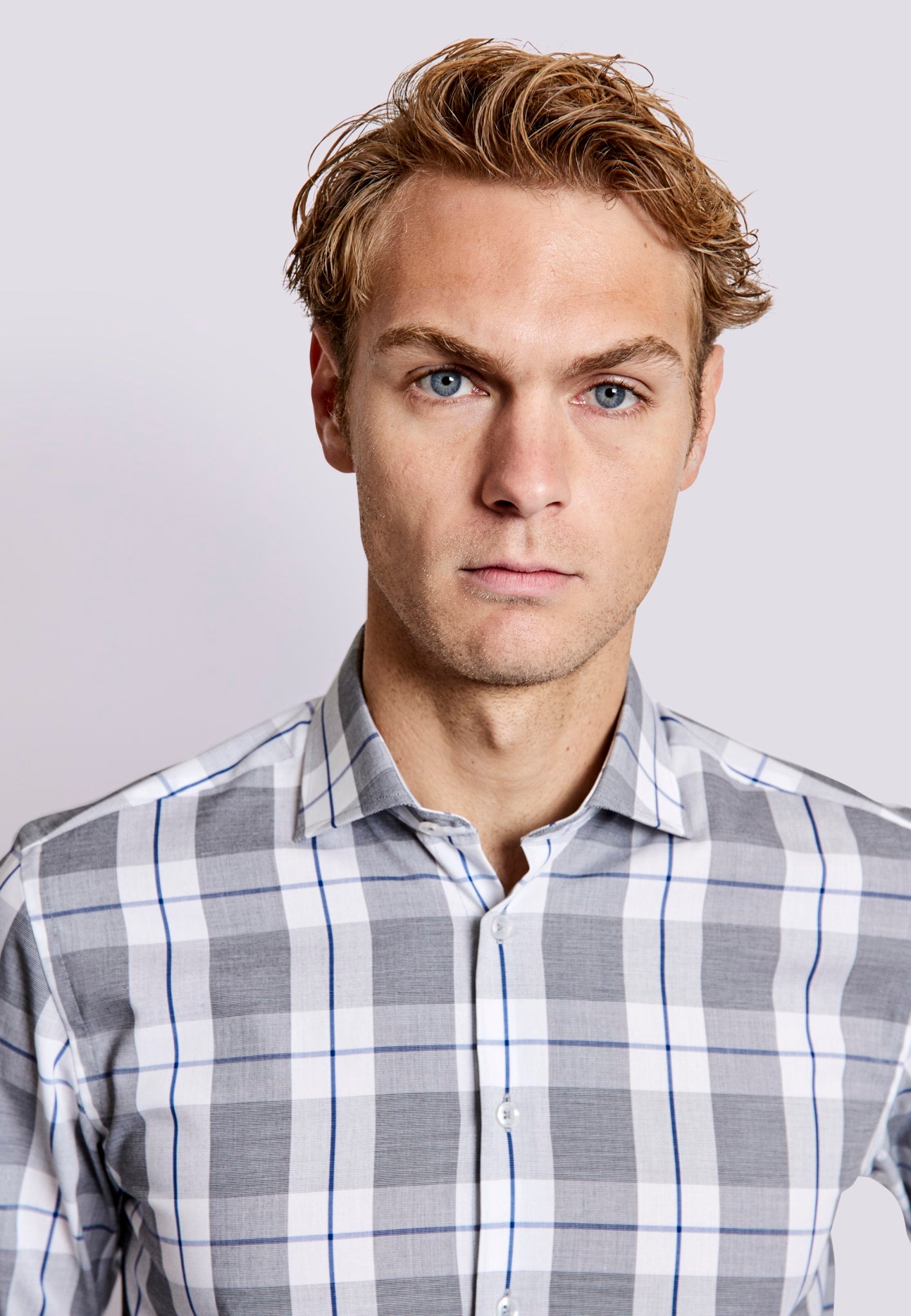BS Demie Slim Fit Skjorta - Grey