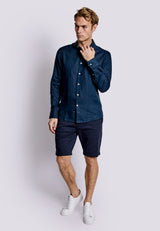 BS Sevilla Casual Slim Fit Skjorta - Navy
