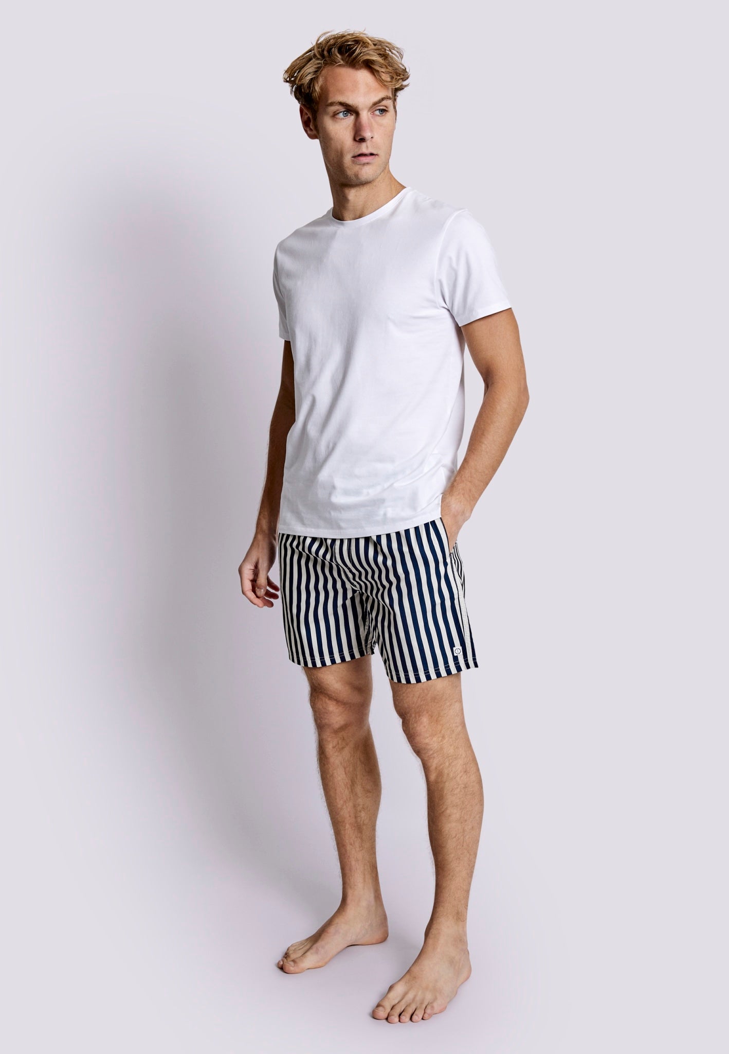BS Havana Regular Fit Badbyxor - Navy/Kit
