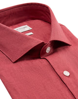 BS Sevilla Casual Slim Fit Skjorta - Rust
