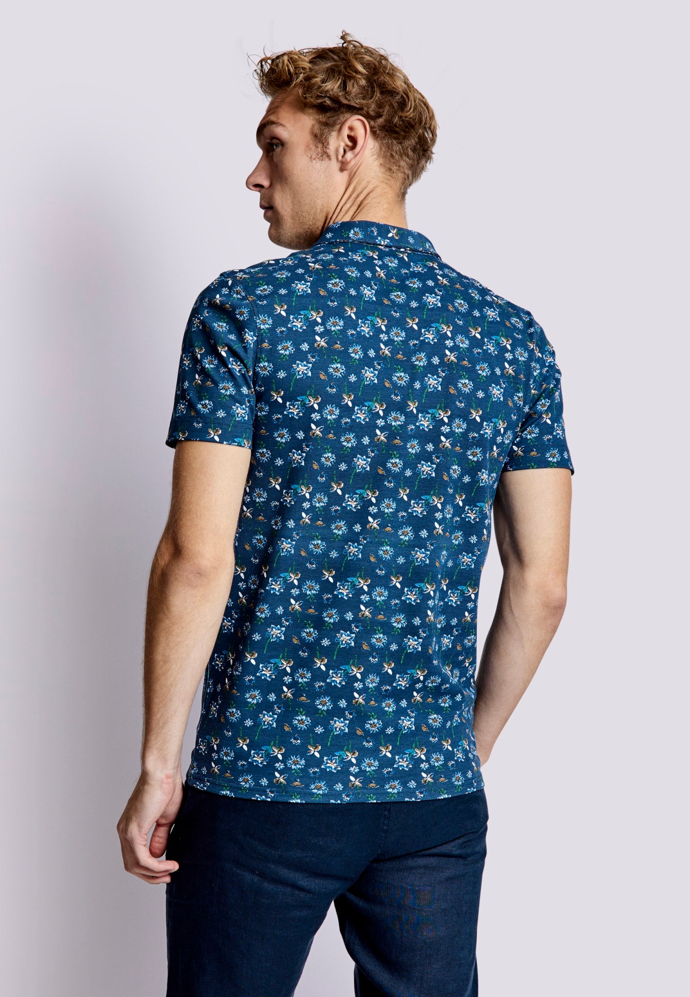 BS Rocky Regular Fit Piké - Navy
