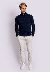BS Hervey Regular Fit Sticka - Navy